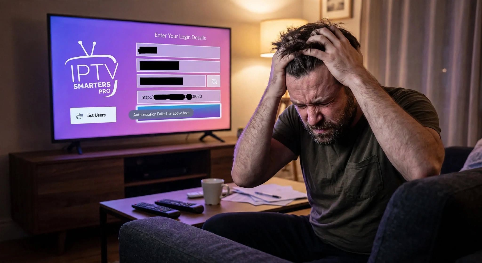 IPTV Smarters Pro Failed to Authorize Fehler lösen